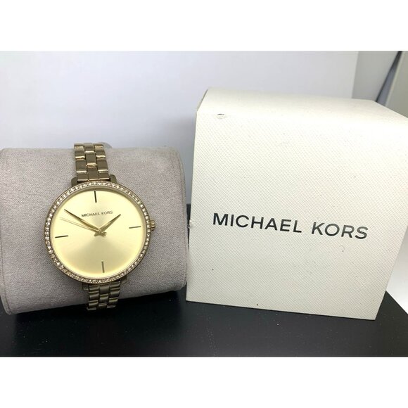 Michael Kors Women\'s Watch MK4399 Charley Quartz Gold Stainless Steel 38mm main image 11